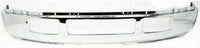 Front Bumper Chrome + Upper Cover Primed + Lower Valance Textured Direct Replacement Compatible With 2005-2007 Ford F-Series FO1002392 FO1095219 FO1057292 5C3Z17757BA 5C3Z17626AAA