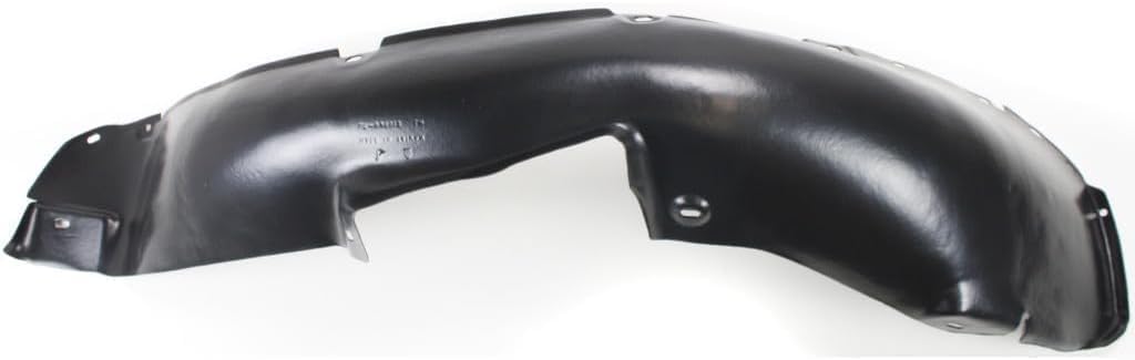 Front Fender Liner Left Driver Side Direct Replacement Compatible With 1999-2006 Volkswagen Golf/GTI / 1995-2005 Jetta VW1248103 1JM809957