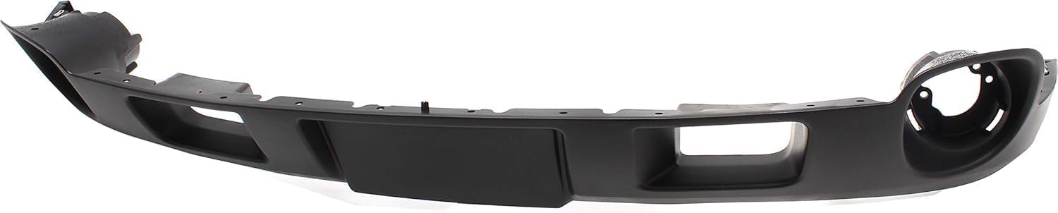 Front Bumper Lower Valance Air Deflector Textured Direct Replacement Compatible With 2011-2014 GMC Sierra 2500HD 3500HD GM1092216 22755085