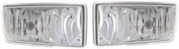 Front Bumper Chrome Steel + Lower Valance + Extension + Fog Light + Set of 8 Brackets Left & Right Side Direct Replacement Compatible With 2007-2013 Chevrolet Silverado 1500