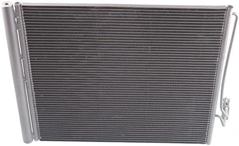 Front AC Condenser Aluminum Core Direct Replacement Compatible With 2006-2012 Land Rover Range Rover RO3030110 LR010843