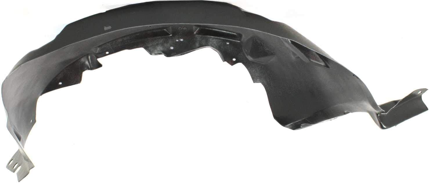 Front Fender Liner Left Driver Side Direct Replacement Compatible With 1998-2011 Ford Ranger FO1248109 7L5Z16055A