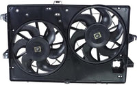 Front Dual Fan Assembly Plastic Direct Replacement Compatible with 1995-2000 Ford Contour / 1999-2002 Mercury Cougar FO3115115 F8RZ8C607GE
