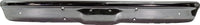 Front Bumper Chrome Steel Direct Replacement Compatible With 1967-1970 Chevrolet & GMC C/K Series Full Size Pickup GM1002350 3884701