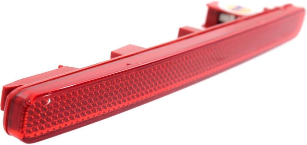 Rear Bumper Reflector Left Driver Side Direct Replacement Compatible With 2009-2014 Acura TSX AC1184100 33555TL0G01