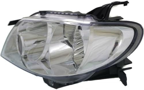 Set Of 2 Front Head Light Plastic Lens And Housing Left Driver & Right Passenger Side Direct Replacement Compatible With 2002-2003 Mazda Protege5 MA2518106 MA2519106
