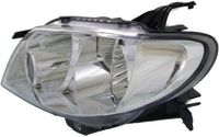 Set Of 2 Front Head Light Plastic Lens And Housing Left Driver & Right Passenger Side Direct Replacement Compatible With 2002-2003 Mazda Protege5 MA2518106 MA2519106