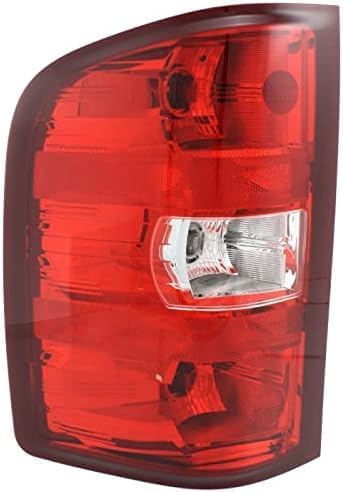 Set Of 2 Tail Light Assembly Right Passenger & Left Driver Side Direct Replacement Compatible With 2007-2014 Chevrolet Silverado/GMC Sierra 1500 2500HD 3500HD GM2801207 GM2800207