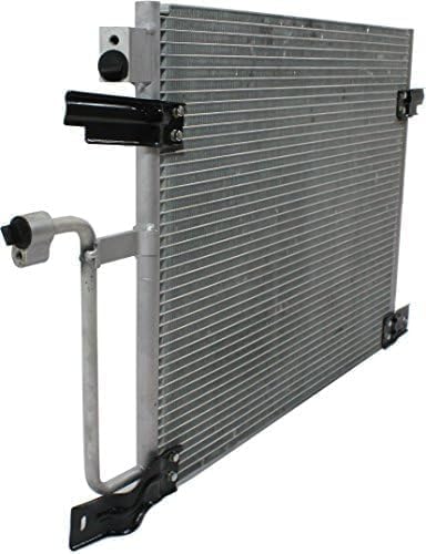 Front A/C Condenser Aluminum Core Direct Replacement Compatible With 2000-2004 Dodge Dakota CH3030187 55055866AG