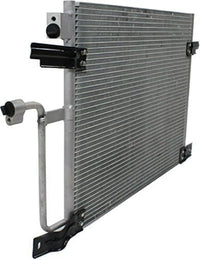 Front A/C Condenser Aluminum Core Direct Replacement Compatible With 2000-2004 Dodge Dakota CH3030187 55055866AG