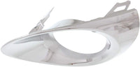 Front Fog Light Molding Chrome Right Passenger Side Direct Replacement Compatible With 2013-2015 Lexus RX350 / RX450H LX1039105 814810E110