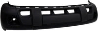 Front Bumper Cover Top Primed & Bottom Textured With Fog Light Holes Direct Replacement Compatible With 2002-2007 Chevrolet Trailblazer GM1000639 88937047