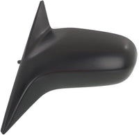 Front Mirror Manual Remote Non-Folding Primed Left Driver Side Direct Replacement Compatible With 2001-2005 Honda Civic HO1320140 76250S5DA01