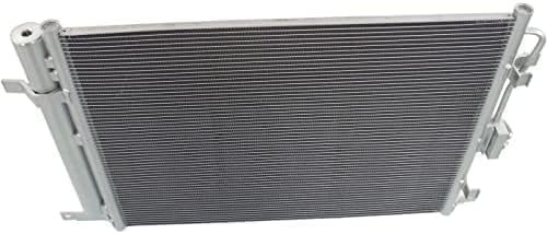 Front A/C Condenser Aluminum Core Direct Replacement Compatible With 2010-2011 Kia Soul KI3030123 976062K100