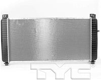 Front Radiator Aluminum Core Direct Replacement Compatible With 2002-2005 Cadillac Escalade / 2005-2013 Chevrolet Silverado/Sierra 1500/2011-2014 Cadillac Escalade GM3010275