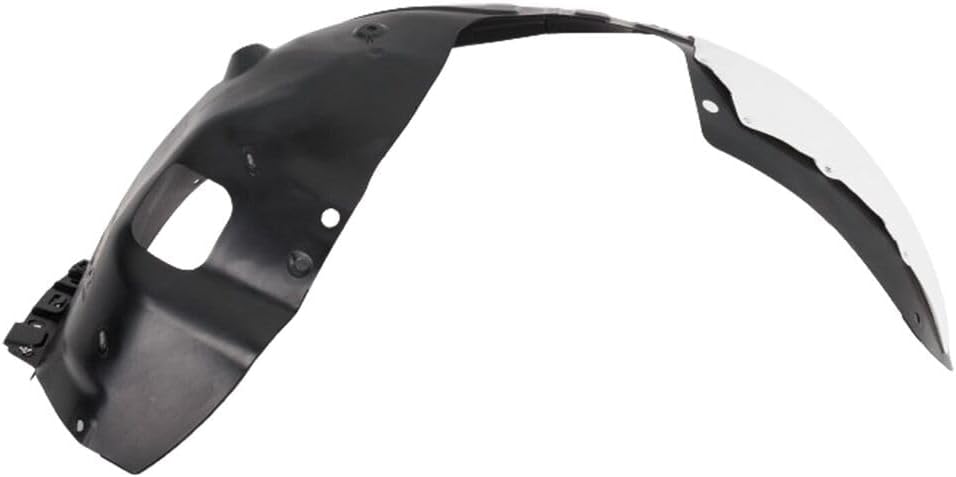 Front Fender Liner Right Passenger Side Without Insulation Foam Direct Replacement Compatible With 2012-2017 Toyota Yaris TO1249169 TO1249193 TO1249197 5380552070 538750D430