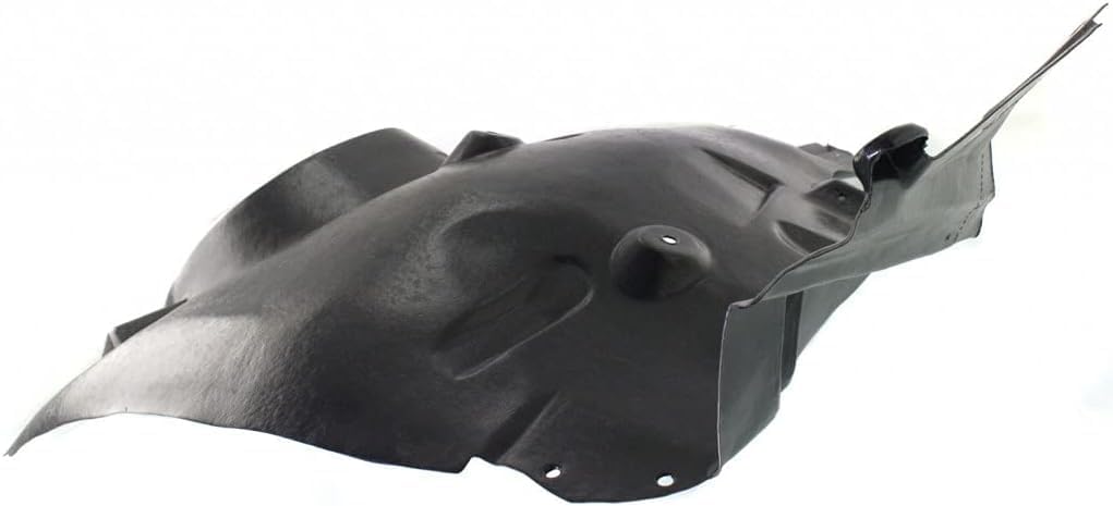 Front Fender Liner Rear Section Left Driver Side Direct Replacement Compatible With 2003-2009 Mercedes Benz CLK-Class MB1248138 2098840722