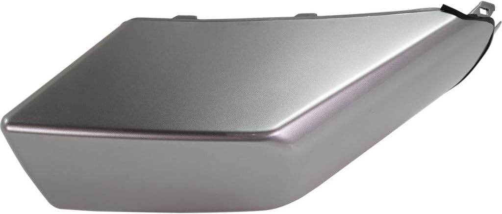 Front Bumper End Painted Silver Right Passenger Side Direct Replacement Compatible With 2007-2014 Toyota FJ Cruiser TO1005174 5242235030