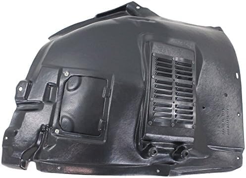 Front Section Fender Liner Plastic Right Passenger Side Direct Replacement Compatible With 2008-2013 BMW M3 BM1249120 51717899816