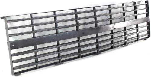 Front Grille Dark Argent Shell And Insert Without Center Bar Direct Replacement Compatible With 1983-1984 Chevrolet C/K Series GM1200125 14043881