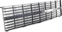 Front Grille Dark Argent Shell And Insert Without Center Bar Direct Replacement Compatible With 1983-1984 Chevrolet C/K Series GM1200125 14043881