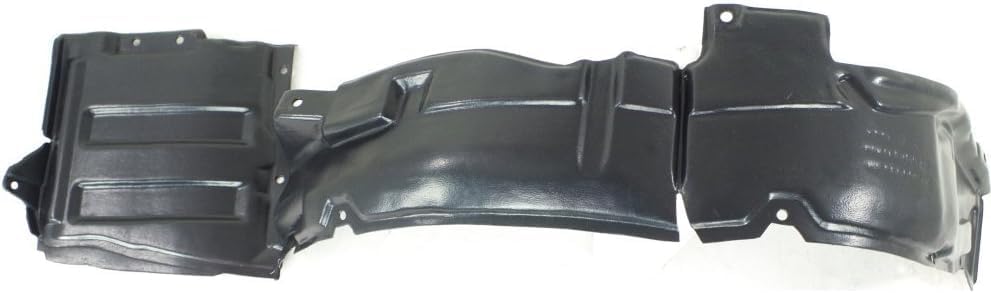 Front Fender Liner Left Driver Side Direct Replacement Compatible With 2002-2003 Mitsubishi Galant MI1248109 MR972841