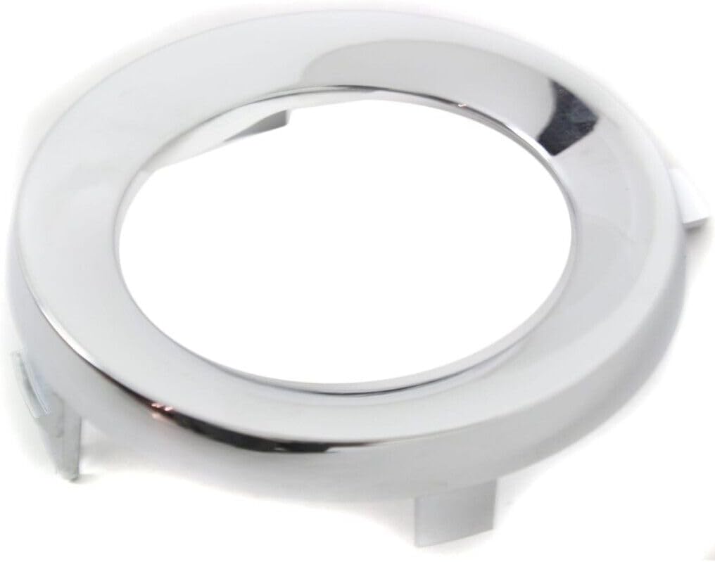 Front Fog Light Molding Chrome Left Driver Side Direct Replacement Compatible With 2009-2013 Subaru Forester SU1038100 57731SC000