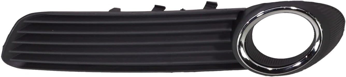 Set Of 2 Front Fog Light Molding With Chrome Trim Left Driver & Right Passenger Side Direct Replacement Compatible With 2008-2010 Toyota Avalon TO1039140 TO1038140 5203007020