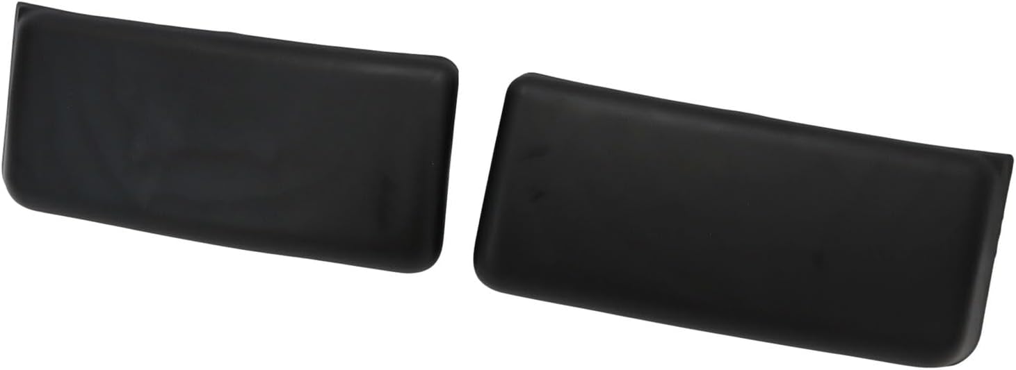 Set of 2 Front Bumper Molding Textured Left Driver & Right Passenger Side Direct Replacement Compatible With 2009-2014 Ford F-150 FO1053100 9L3Z17E810B
