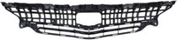 Front Grille Assembly Gray Shell And Insert With Chrome Molding Plastic Direct Replacement Compatible With 2012-2014 Toyota Prius V TO1200348 5310147010