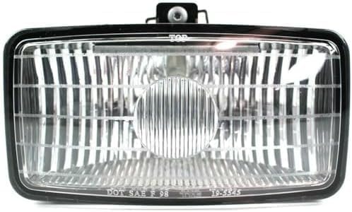 Set Of 2 Front Fog Light Assembly Plastic Left Driver & Right Passenger Side Direct Replacement Compatible With 2000-2003 Chevrolet S10 GM2592140 16530308