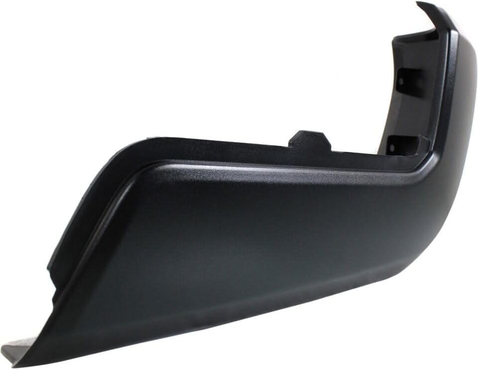 Rear Bumper End Cap Painted Black Right Passenger Side Direct Replacement Compatible With 2016-2023 Toyota Tacoma TO1105133 5215504010