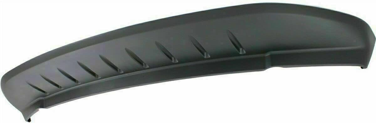 Front Bumper Chrome Steel + Upper Cover Primed + Lower Valance Air Dam Textured Direct Replacement Compatible With Ram 1500 2014-2018 CH1014108 CH1002402 CH1090147