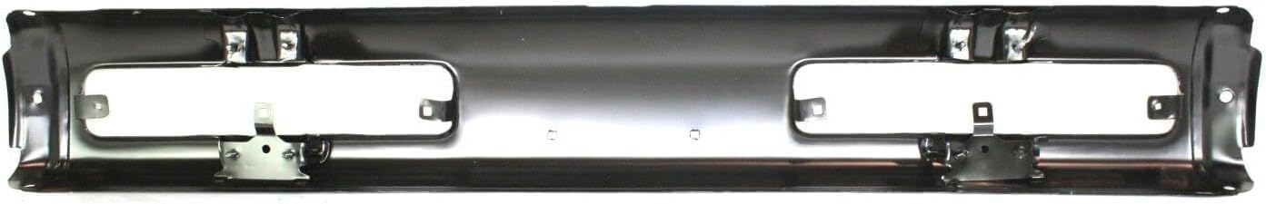 AUTOS PARTS PLUS Front Bumper Steel + Fog Light Molding Primed Left Driver & Right Passenger Side Direct Replacement Compatible With 1993-1995 Nissan Pickup NI1002102 NI1039101 NI1038101 6225655G00