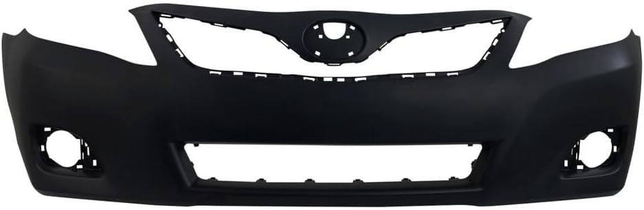 Front Bumper Cover Primed Direct Replacement Compatible With 2010-2011 Toyota Camry TO1000356 5211906958