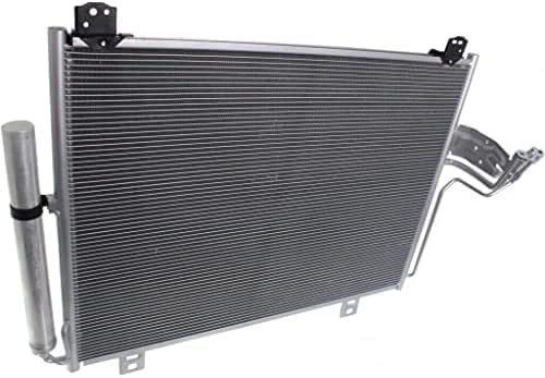 Front AC Condenser Aluminum Core Direct Replacement Compatible With 2016-2022 Mazda CX-9 MA3030165 TC3M61480 TK4861480