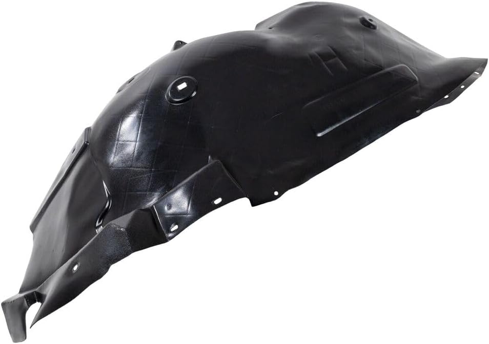 Front Fender Liner Left Driver Side Direct Replacement Compatible With 2007-2013 GMC Sierra 1500 GM1248189 20953679