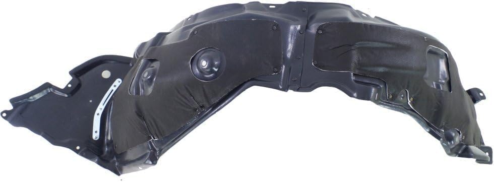 Front Fender Liner Right Passenger Side Direct Replacement Compatible with 2011-2013 Lexus IS250 / IS350 LX1249116 5380553060