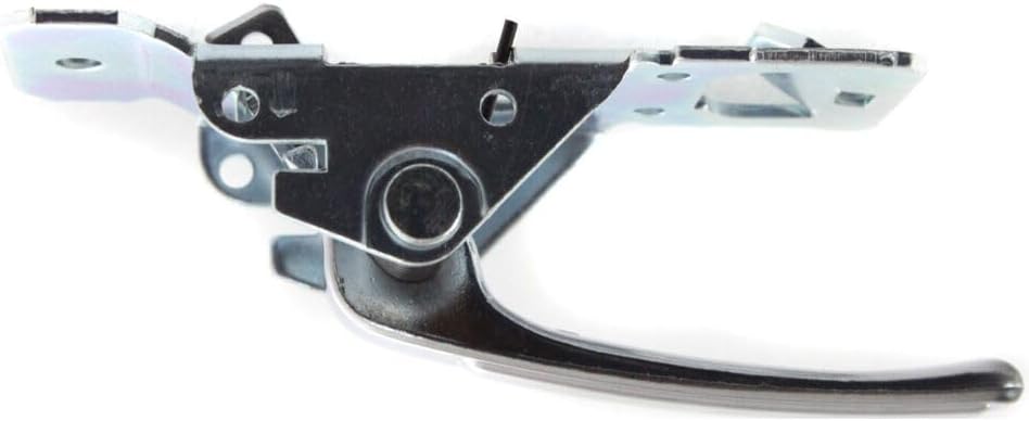 Front Or Rear Interior Door Handle with Chrome Lever Left Driver Side Direct Replacement Compatible with 1982-1996 Oldsmobile Cutlass Ciera GM1352110 20441649 20610477