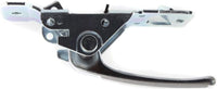 Front Or Rear Interior Door Handle with Chrome Lever Left Driver Side Direct Replacement Compatible with 1982-1996 Oldsmobile Cutlass Ciera GM1352110 20441649 20610477
