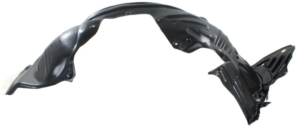 Front Fender Liner Left Driver Side Direct Replacement Compatible with 2011-2013 Honda Odyssey HO1248141 74151TK8A00