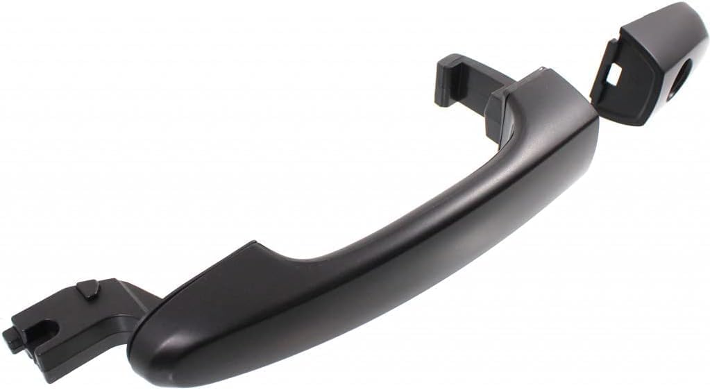 Front Exterior Door Handel + Cover Primed Left Driver Side Direct Replacement Compatible with 2004-2009 Kia Spectra KI1310118 KI1310121 826502F000-PFM 826702F000