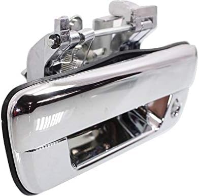 Tailgate Handle Chrome with Keyhole Direct Replacement Compatible with 2004-2012 Chevrolet Colorado/GMC Canyon 25801998-PFM