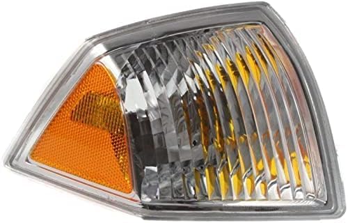 Set Of 2 Front Corner Lamp Lens And Housing Right Passenger & Left Driver Side Direct Replacement Compatible With 2007-2010 Jeep Compass CH2521144 CH2520144 68000682AB 68000683AB