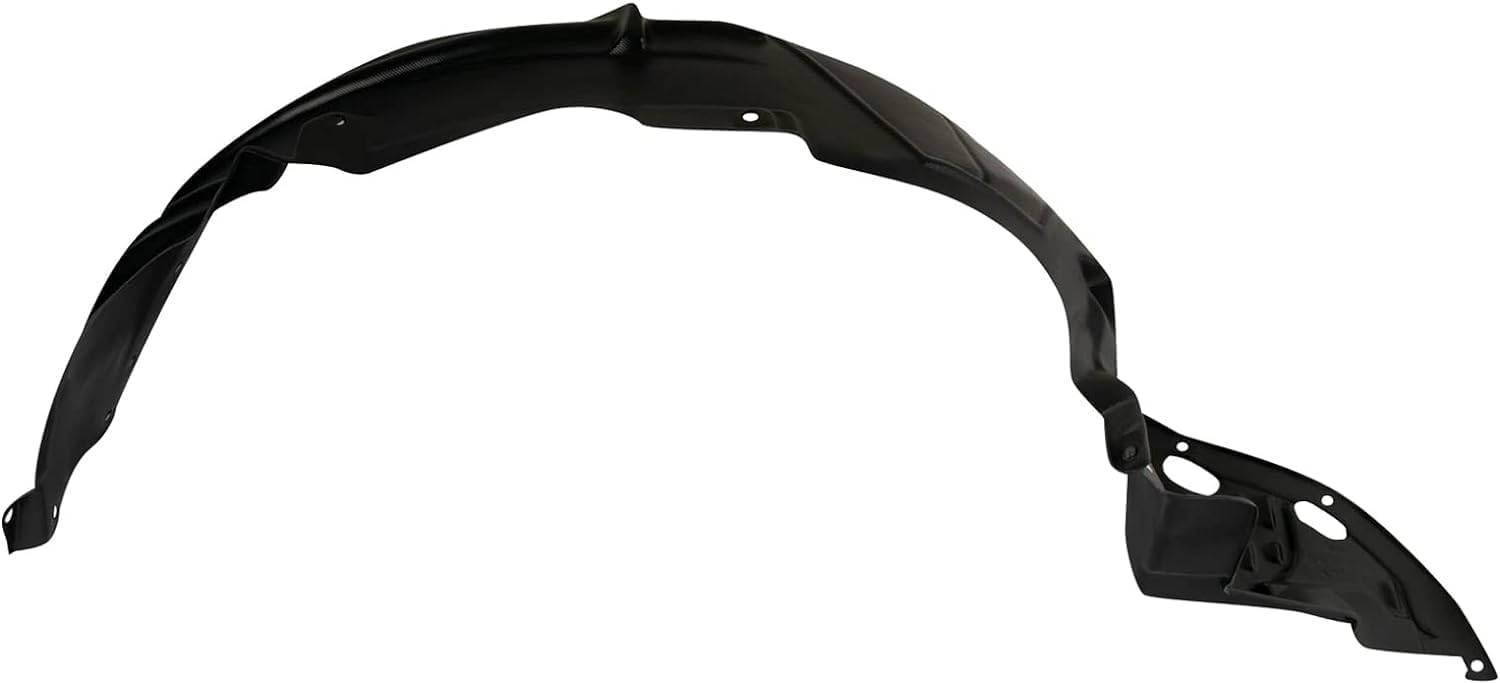 Front Fender Liner Right Passenger Side Direct Replacement Compatible With 2003-2007 Honda Accord HO1249114 74101SDAA00