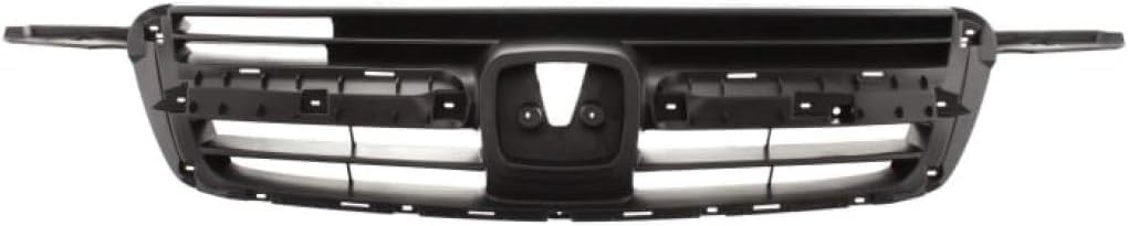 Front Grille Textured Gray Shell And Insert Direct Replacement Compatible With 2002-2004 Honda CR-V HO1200159 71121S9A003