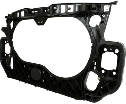 Front Radiator Support Assembly Plastic And Steel Direct Replacement Compatible With 2006-2011 Audi A6 / 2005-2011 A6 Quattro AU1225119 4F0805594D