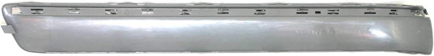 Rear Bumper Outer Molding Primed Without Chrome Strip Right Passenger Side Direct Replacement Compatible With 2000-2002 Mercedes Benz E-Class MB1159103 2108853021