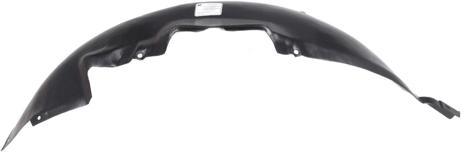 Front Fender Liner Right Passenger Side Direct Replacement Compatible With 1993-1999 Volkswagen Jetta/Golf VW1249102 1H0809962