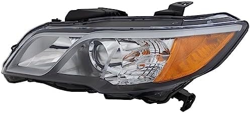 Front Head Light Assembly Halogen Left Driver Side Direct Replacement Compatible With 2013-2015 Acura RDX AC2502123 33150TX4A11